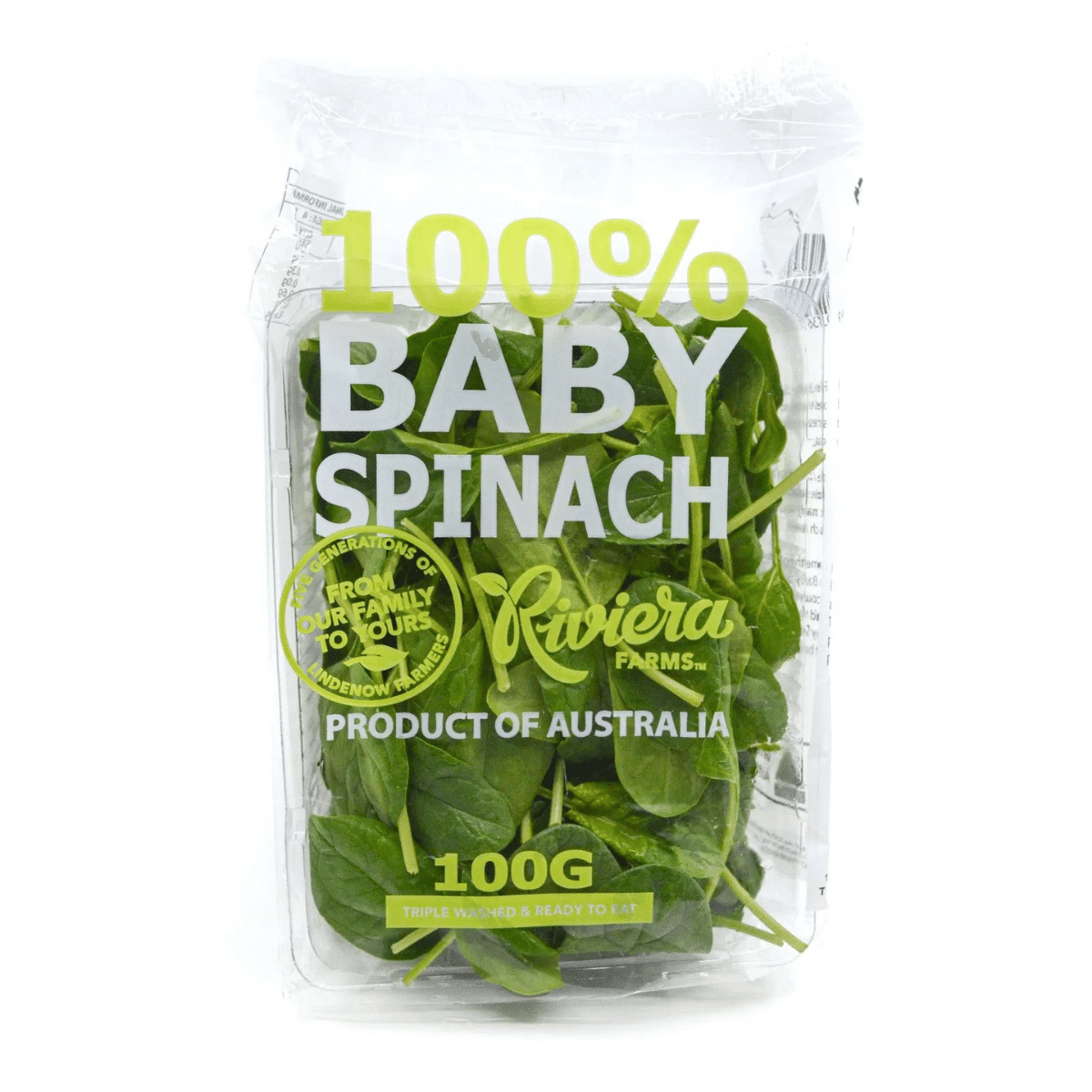 Rau Chân Vịt Baby Spinach  100gr