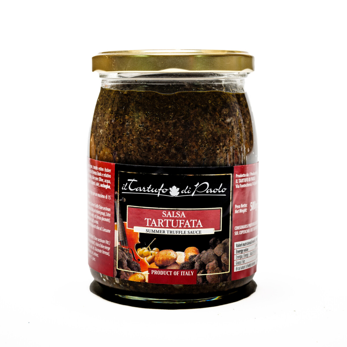 Sốt nấm truffle- Truffle paste Tartufo Di Paolo 500g