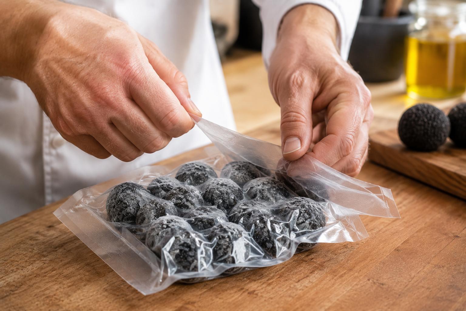 2 Cách Dùng Nấm Truffle Đông Lạnh Đúng Chuẩn